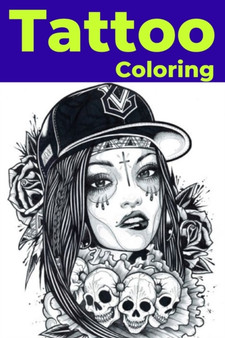 Tattoo Coloring by Coloring Books - Paperback