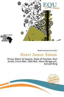 Henri James Simon by Wade Anastasia Jere - Paperback