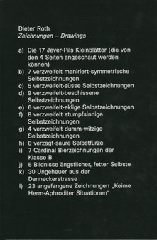 Dieter Roth : Drawings by Veit Loers - Hardback