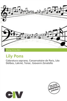 Lily Pons by Zheng Cirino - Paperback