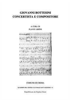 Giovanni Bottesini Concertista e Compositore by Flavio Arpini - Paperback