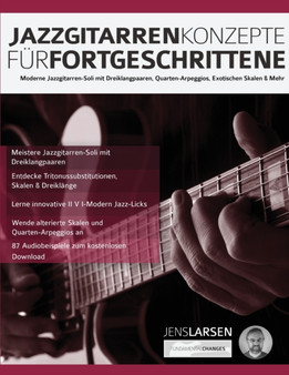Jazzgitarren Konzepte Für Fortgeschrittene by Jens Larsen - Paperback