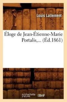 Eloge de Jean-Etienne-Marie Portalis (Ed.1861)