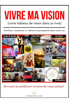 Vivre ma vision (votre tableau de vision dans un livre) : Devenez la meilleure version de vous-meme.