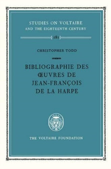 Bibliographie des Oeuvres de Jean-Francois De La Harpe : 181