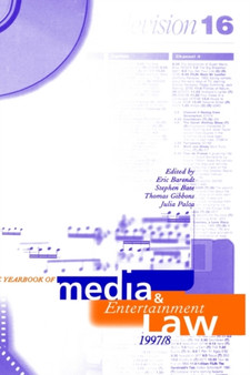 The Yearbook of Media and Entertainment Law: Volume 3, 1997/98