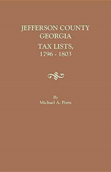 Jefferson County, Georgia, Tax Lists, 1796-1803