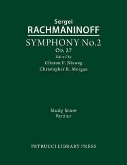 Symphony No.2, Op.27 : Study score by Sergei Rachmaninoff - Paperback