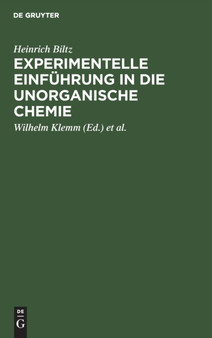 Experimentelle Einfuhrung in Die Unorganische Chemie