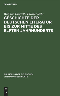 Geschichte Der Deutschen Literatur Bis Zur Mitte Des Elften Jahrhunderts : 1