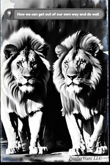 How we can get out of our own way and do well