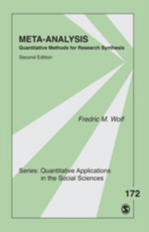 Meta-analysis : Quantitative Methods for Research Synthesis