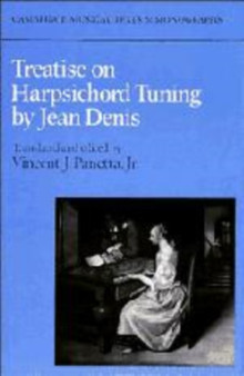 Treatise on Harpsichord Tuning by Jean Denis - Hardback