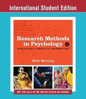 Research Methods in Psychology : Evaluating a World of Information