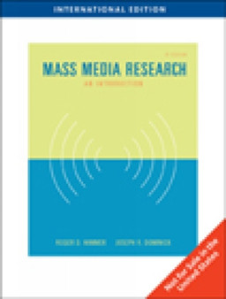 Mass Media Research : An Introduction