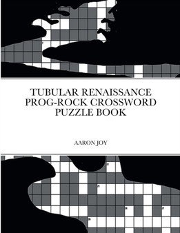 Tubular Renaissance Prog-Rock Crossword Puzzle Book by Aaron Joy - Paperback
