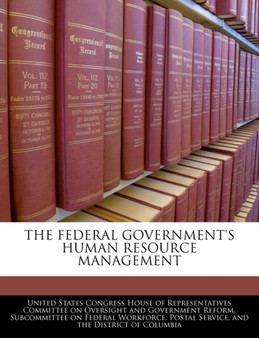 The Federal Government's Human Resource Management