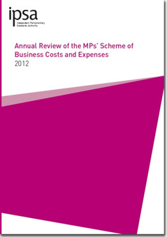 Annual review of the MPs' scheme of business costs and expenses 2012 : 2010-12 1868