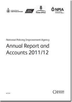 National Policing Improvement Agency annual report and accounts 2011/12 : 2012-13 241