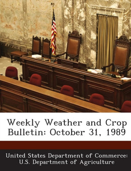 Weekly Weather and Crop Bulletin : October 31, 1989