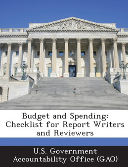 Budget and Spending : Checklist for Report Writers and Reviewers