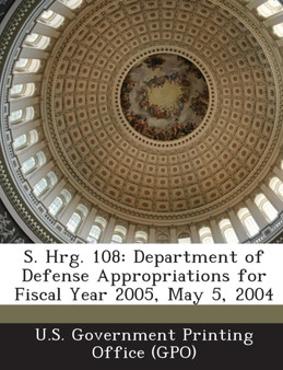 S. Hrg. 108 : Department of Defense Appropriations for Fiscal Year 2005, May 5, 2004