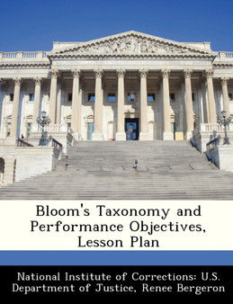 Bloom's Taxonomy and Performance Objectives, Lesson Plan