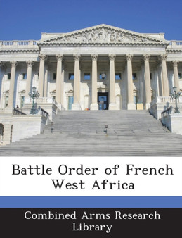 Battle Order of French West Africa