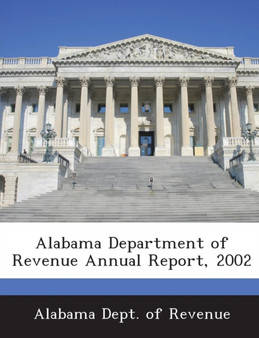 Alabama Department of Revenue Annual Report, 2002