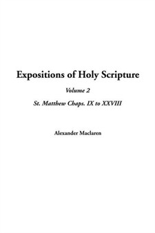 Expositions of Holy Scripture, V2