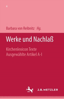 Werke und Nachlass : Kirchenlexicon: Texte, ausgewahlte Artikel A-I