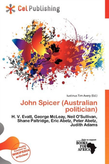 John Spicer (Australian Politician)