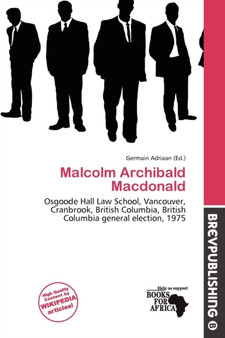 Malcolm Archibald MacDonald