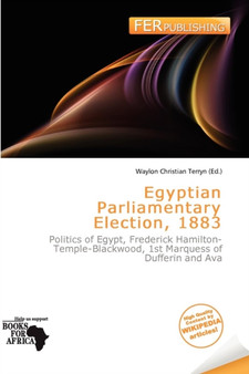 Egyptian Parliamentary Election, 1883