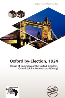 Oxford By-Election, 1924