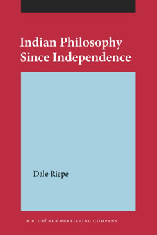 Indian Philosophy since Independence : 25