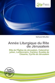 Ann E Liturgique Du Rite de J Rusalem