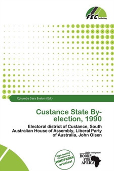 Custance State By-Election, 1990