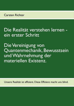 Die Realit T Verstehen Lernen - Ein Erster Schritt