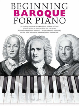 Beginning Baroque For Piano by Boston Music Company - Paperback