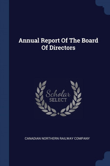 Annual Report Of The Board Of Directors