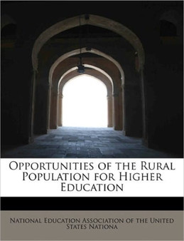 Opportunities of the Rural Population for Higher Education