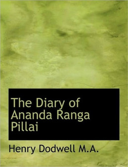 The Diary of Ananda Ranga Pillai