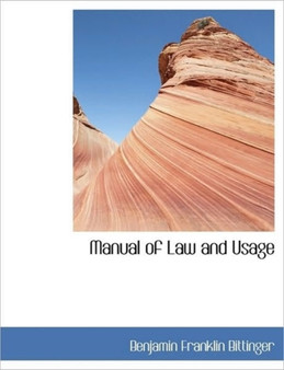 Manual of Law and Usage