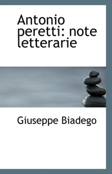 Antonio Peretti : Note Letterarie