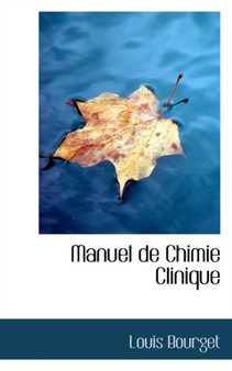 Manuel de Chimie Clinique