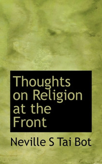 Thoughts on Religion at the Front