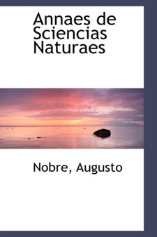 Annaes de Sciencias Naturaes