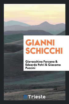Gianni Schicchi by Giovacchino Forzano - Paperback