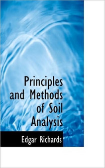 Principles and Methods of Soil Analysis